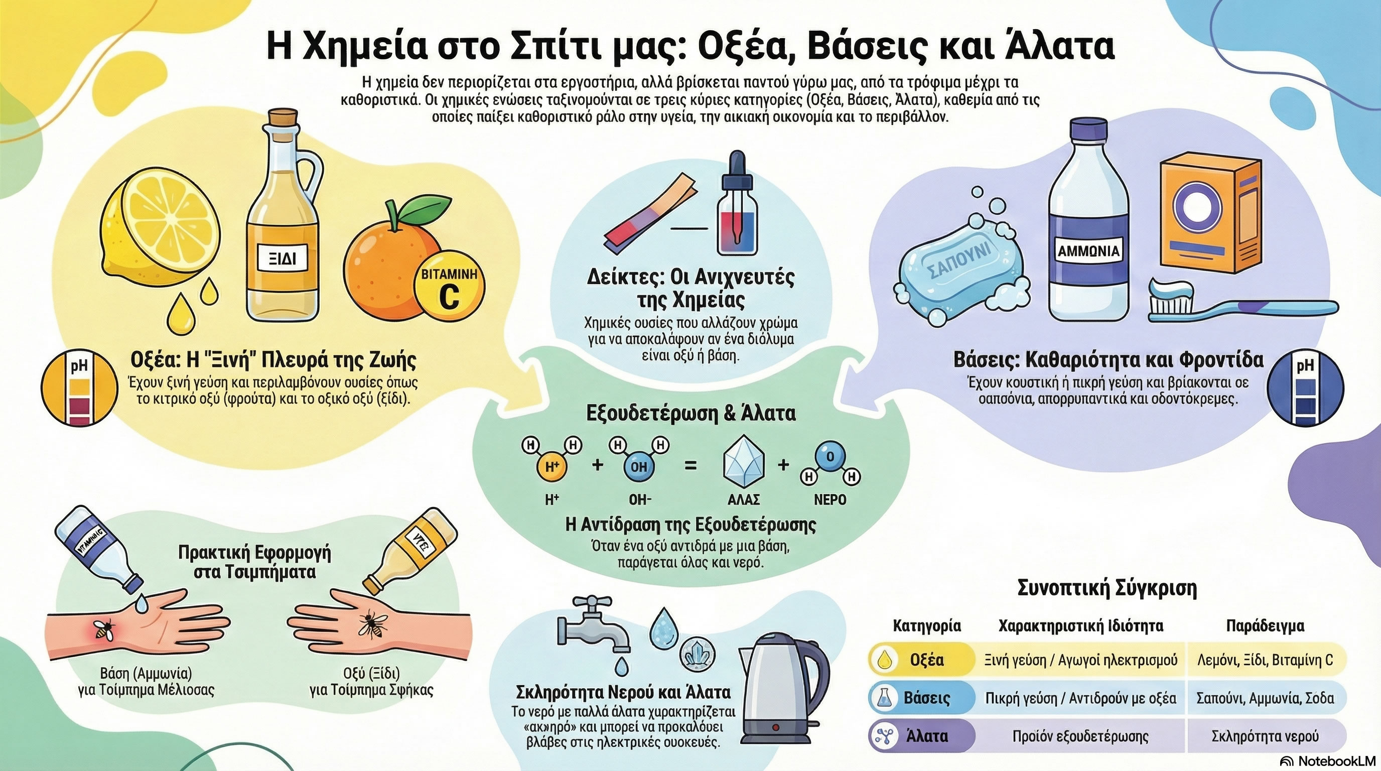 07.01 Στα ίχνη των οξέων και των βάσεων
