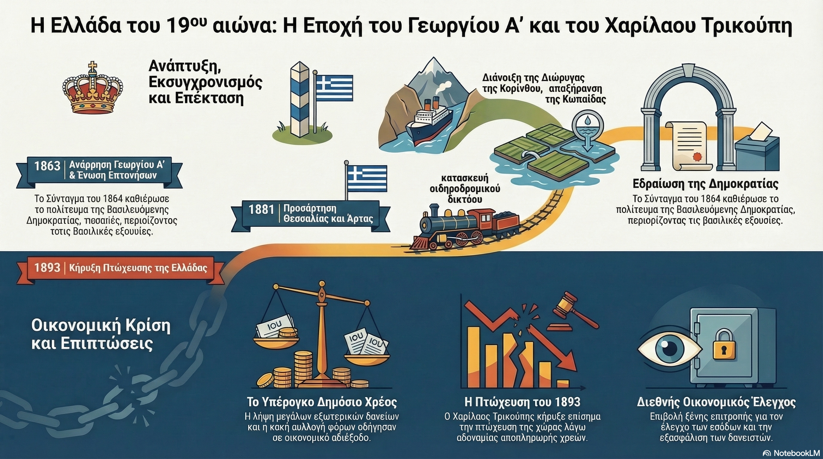04.02 Η βασιλεία του Γεωργίου Α'   ο Χαρίλαος Τρικούπης