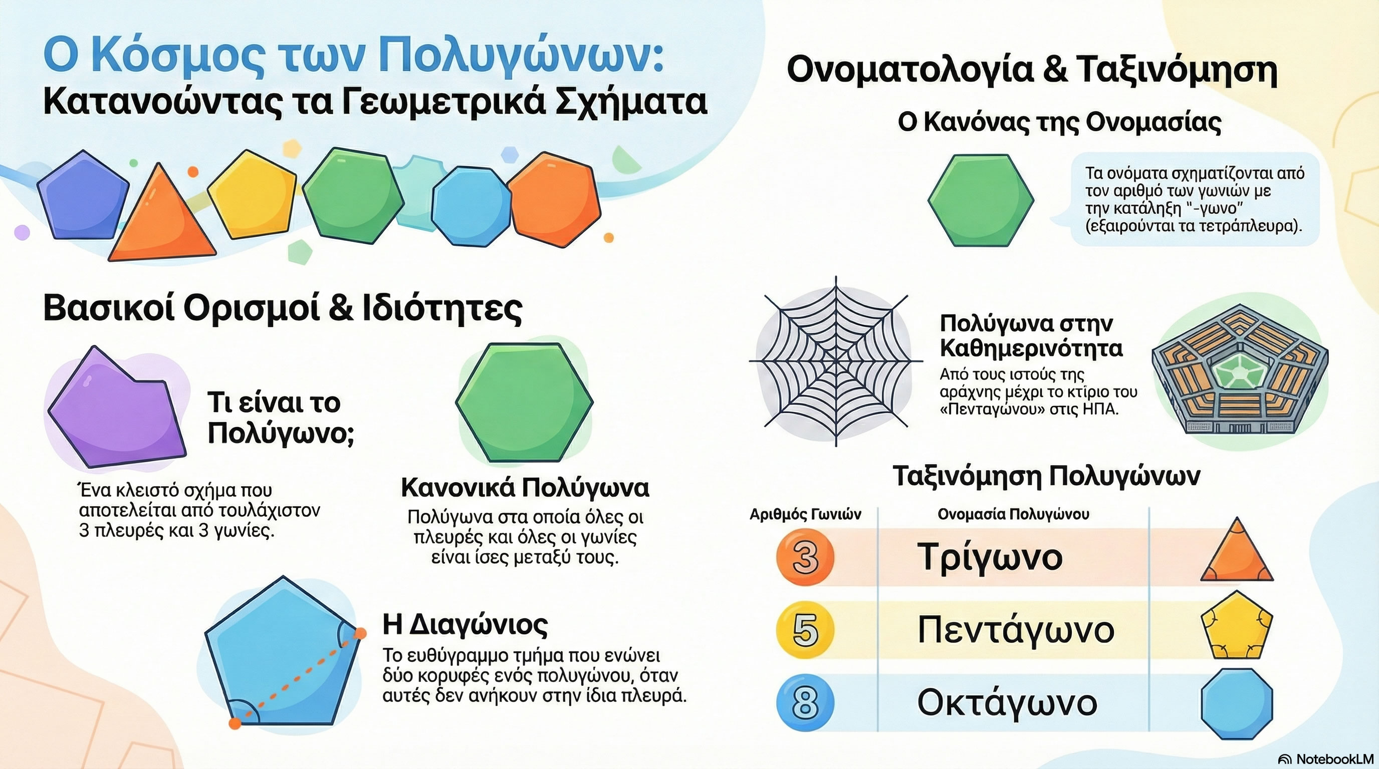 05.56 Γεωμετρικά Σχήματα   Πολύγωνα