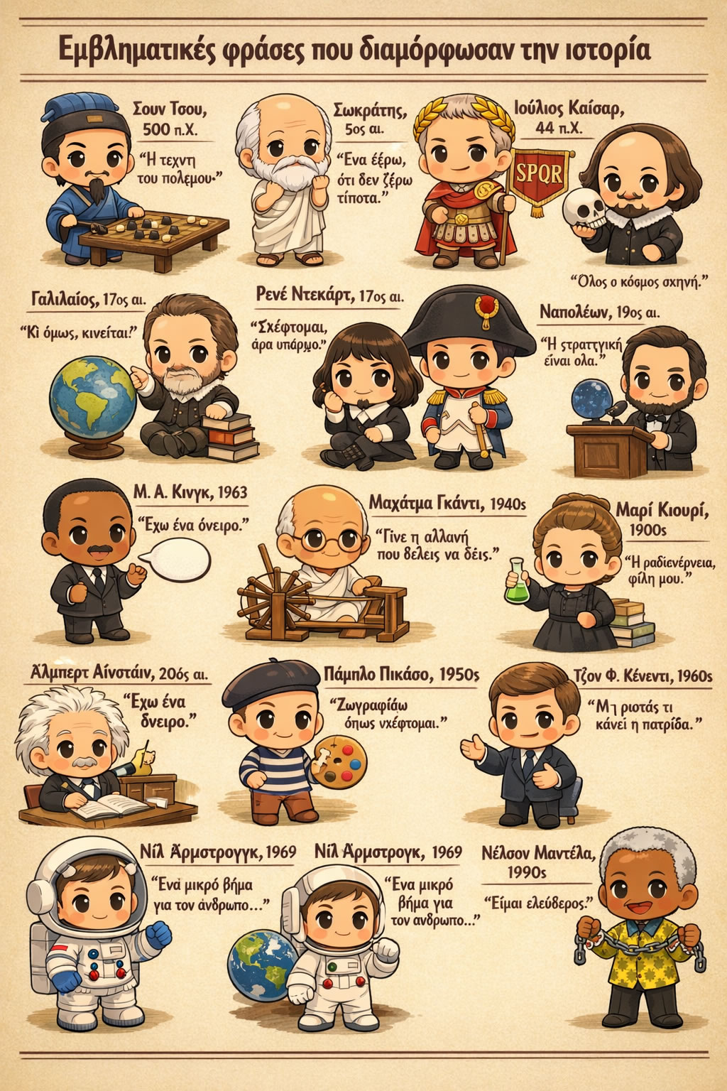 Iconic phrases that shaped history ChatGPT