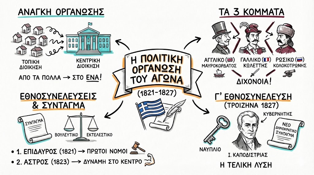 03.16 Οι Εθνοσυνελευσεις και η πολιτική οργάνωση του Αγώνα