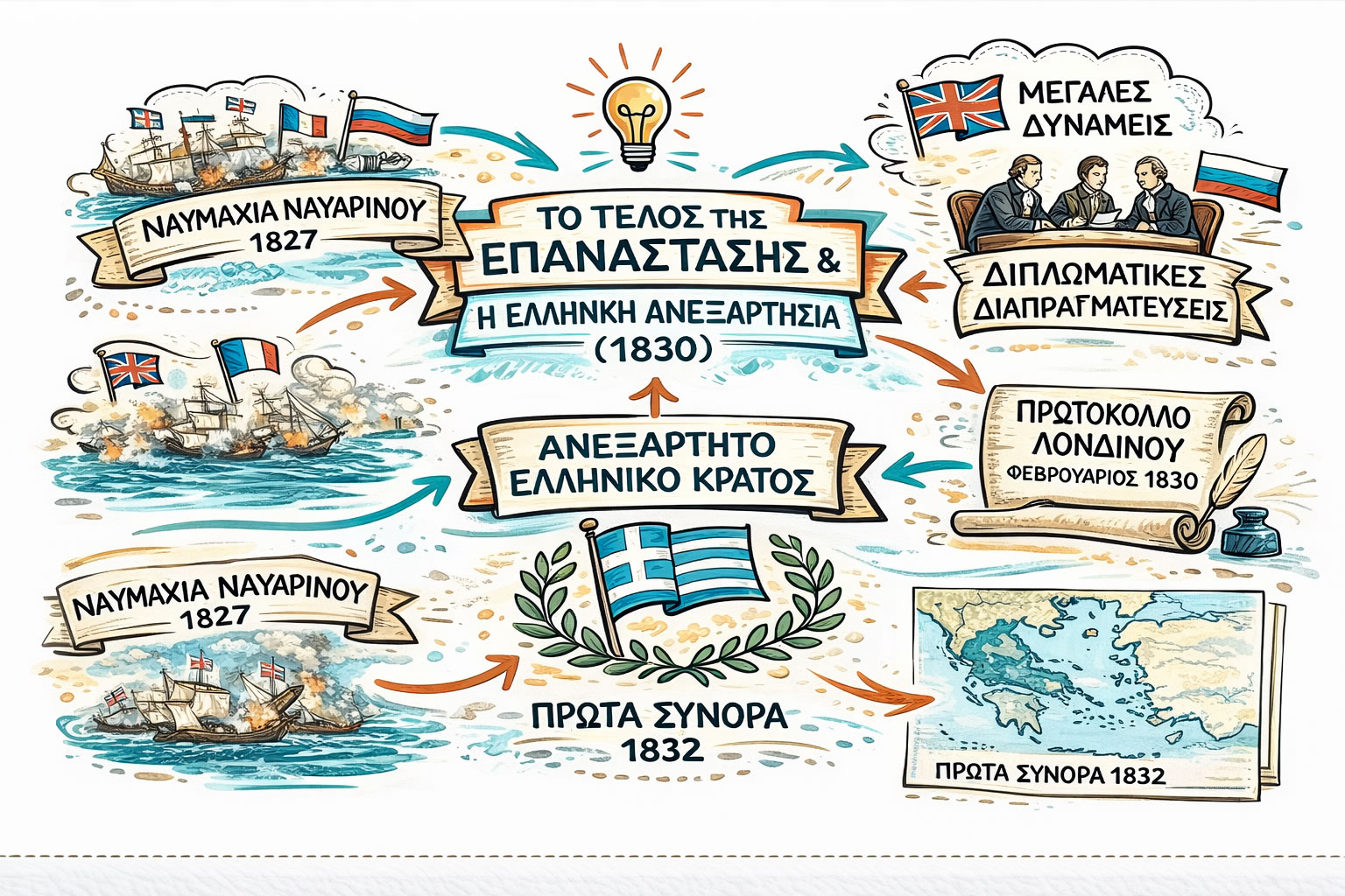03.18 Το τέλος της Επανάστασης και η ελληνική ανεξαρτησία