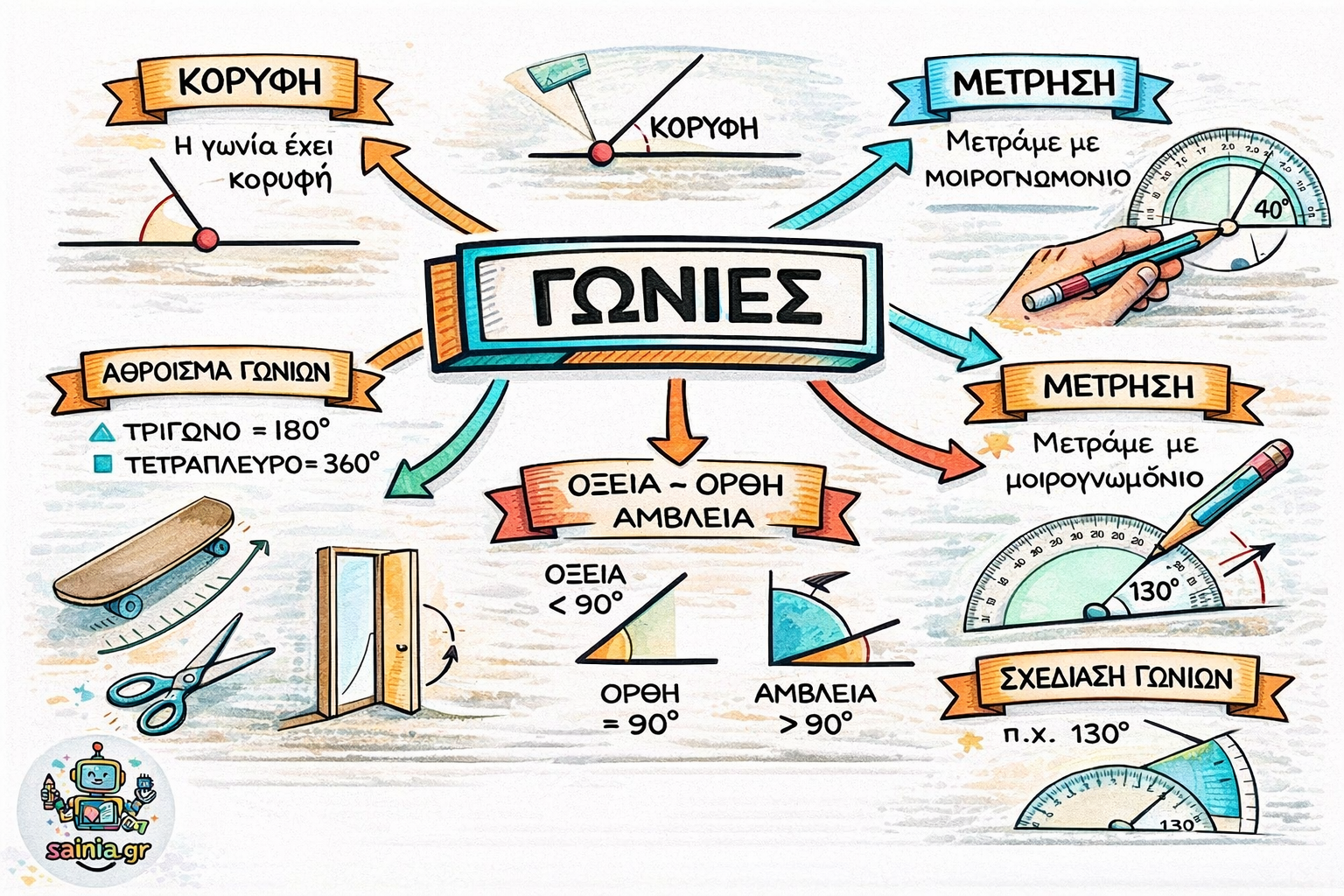 05.57   05.58 Γωνίες   Σύγκριση   Σχεδίαση