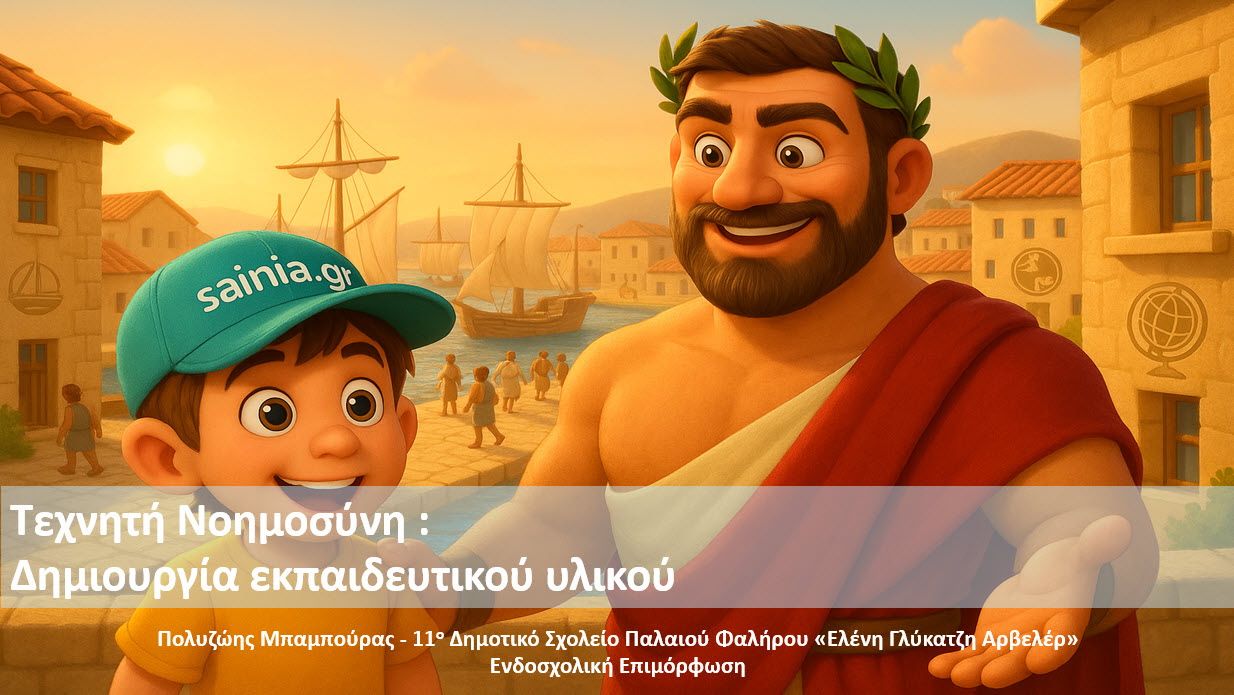 εισαγωγική Τεχνητή Νοημοσύνη εκπκο υλικό