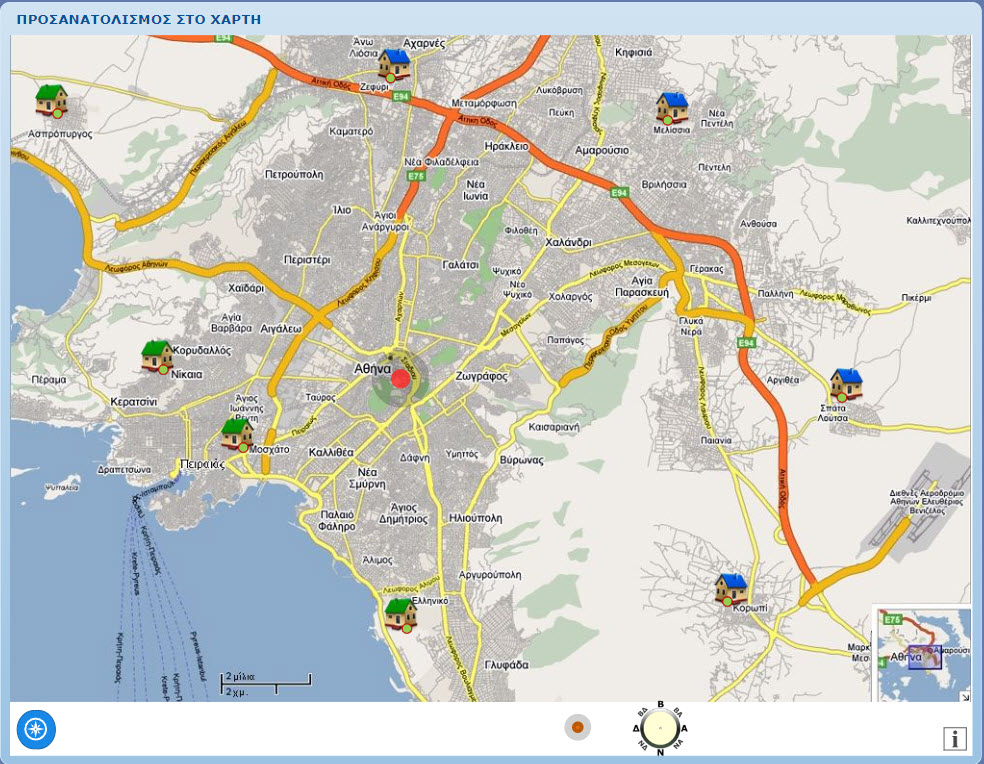 prosanatolismos ston xarti