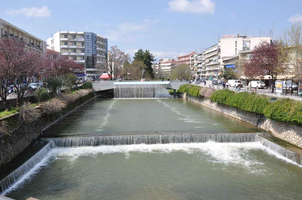 Ο Ληθαίος ποταμός στα Τρίκαλα lithaios trikala