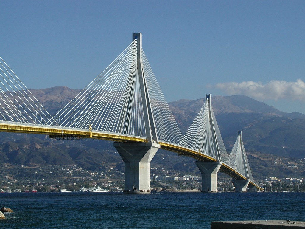 Η γέφυρα στο Ρίο patras greece