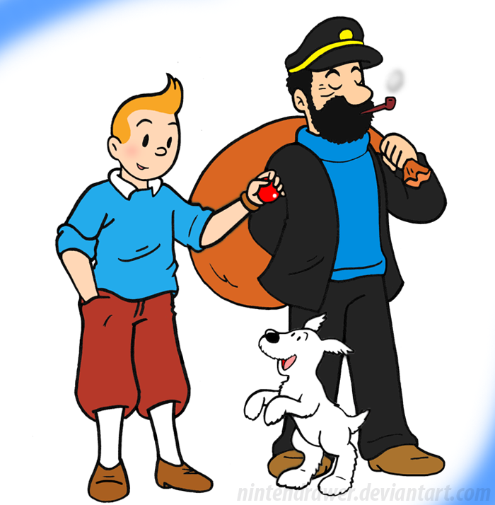 tintin group pic by nintendrawer