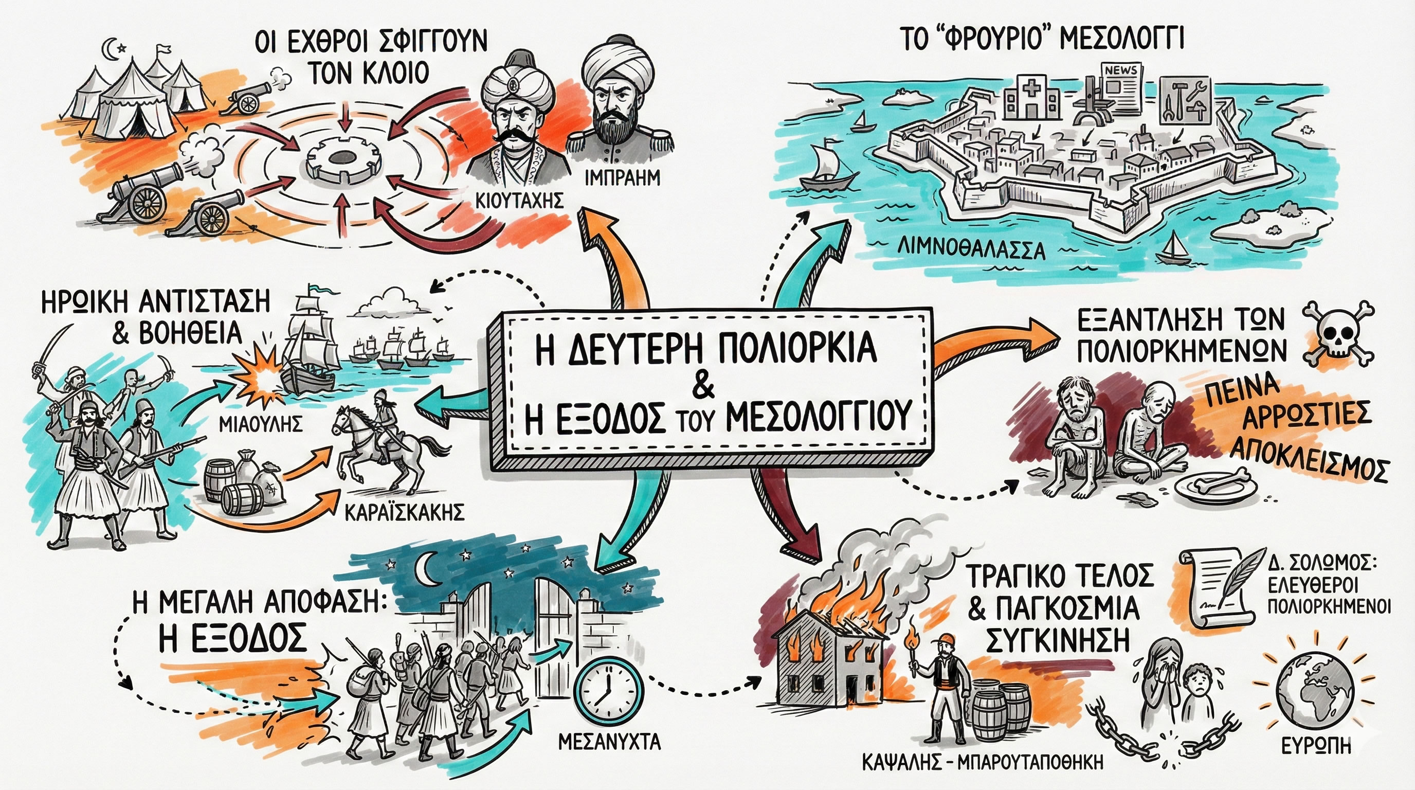 03.12 Η δεύτερη πολιορκία του Μεσολογγίου   Ο Διονύσιος Σολωμός