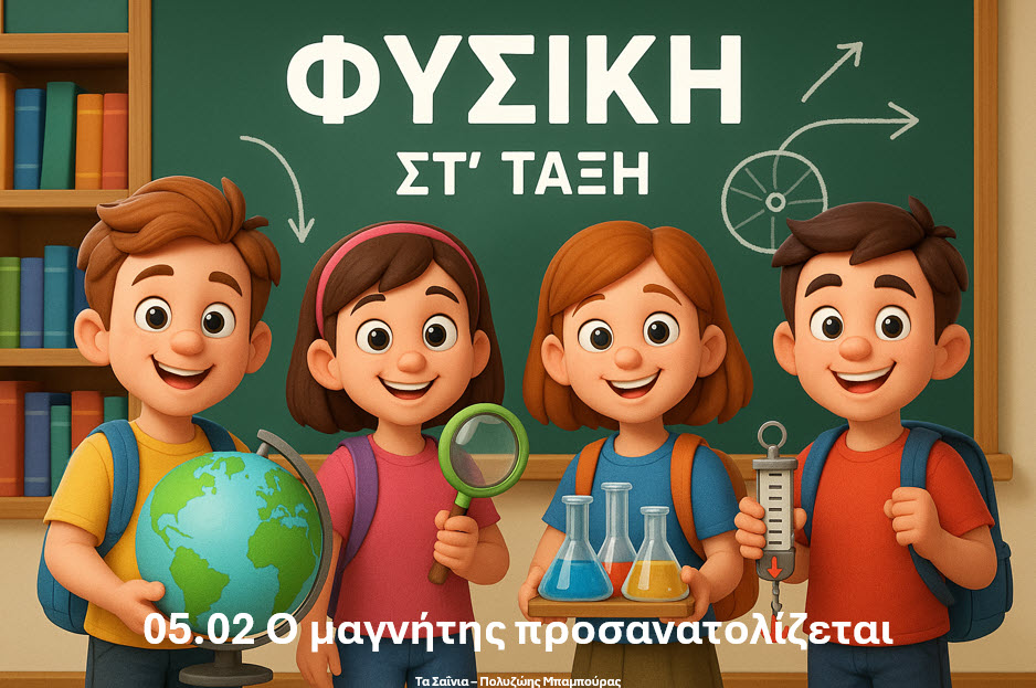 05.02 Ο μαγνήτης προσανατολίζεται