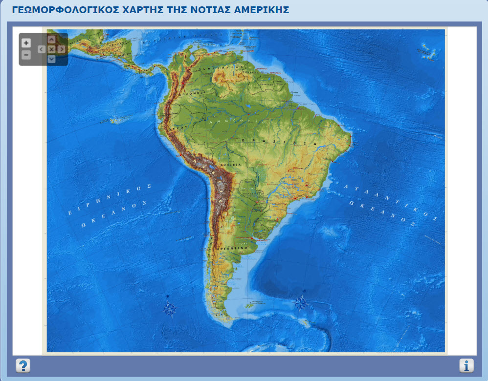 geo map notia ameriki