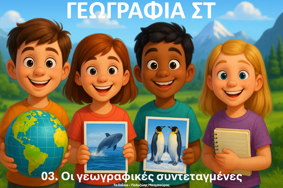 03. Οι γεωγραφικές συντεταγμένες