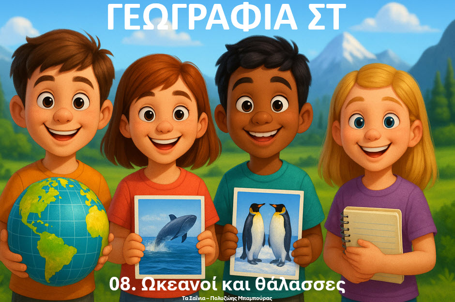 08. Ωκεανοί και θάλασσες
