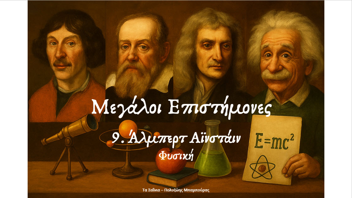 Μεγάλοι Επιστήμονες   9. Άλμπερτ Αϊνστάιν
